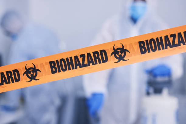 Professional Crime Scene Cleanup technician working in Crum Lynne, PA